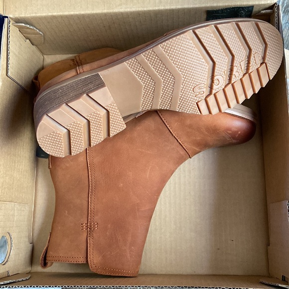 Sorel cate waterproof bootie bootle ice tea NWT 8 - Picture 6 of 8